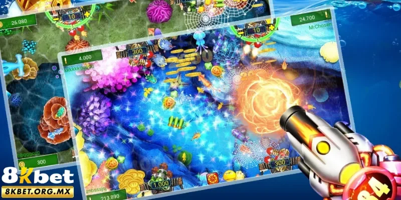 Đồ họa đỉnh cao của dòng game săn cá