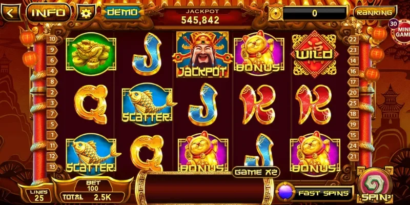 Slot Thần tài 8Kbet với 4 giải Jackpot