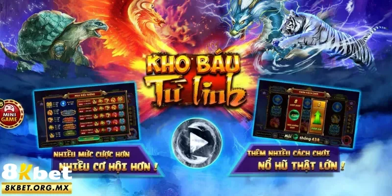 Sơ nét slot game Kho báu tứ linh