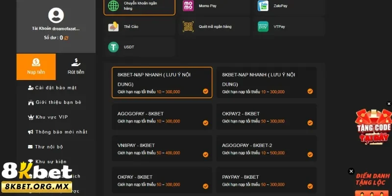 Thực hiện 4 bước chơi bao lô như ý